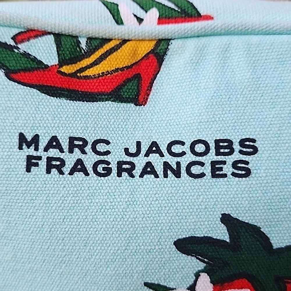 Marc Jacobs Fragrance Canvas Pouch bag Cosmetic Case